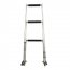 Whitecap S-1852 3-step Telescoping Swim Ladder