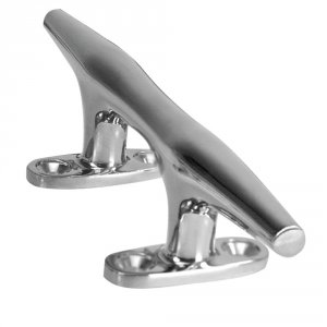 Whitecap 6112 Heavy Duty Hollow Base Stainless Steel Cleat - 12