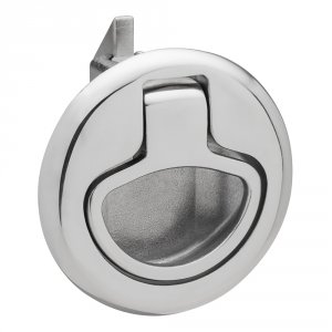 Whitecap 6135C Slam Latch Stainless Steel Non-locking Ring Pull