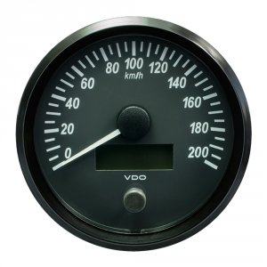 Vdo A2C3832840030 Singleviu 100mm (4) Speedometer - 200 Kmh