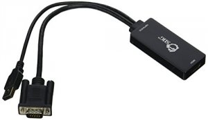 Siig CEVG0U11S1 Accessory Ce-vg0u11-s1 Portable Vga-usb Audio To Hdmi 