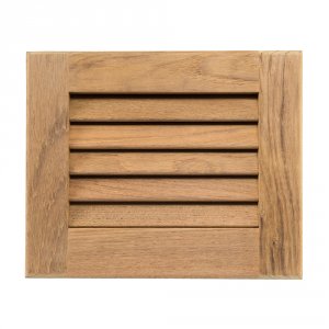 Whitecap 60712 Teak Louvered Insert - 7-12