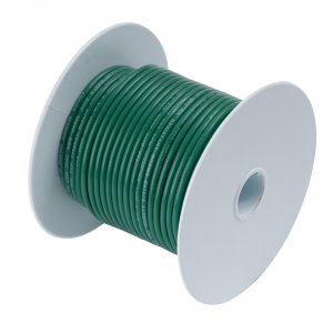 Ancor 112302 Tinned Copper Wire - 6 Awg - Green - 2539;