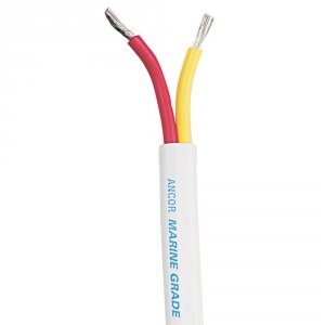 Ancor 124350 Safety Duplex Cable - 122 Awg - Redyellow - Flat - 500'