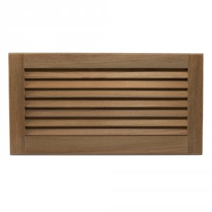 Whitecap 60716 Teak Louvered Insert - 9-38