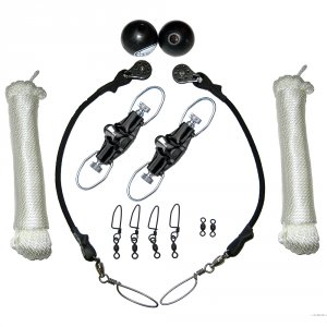 Rupp CA-0025-TG Rupp Top Gun Single Rigging Kit Wnok-outs Friggers Up 