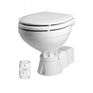 Johnson 80-47231-03 Aquat Toilet Electric Compact 12v Wsolnoid