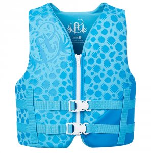 Full 142100-501-002-19 Youth Rapid Dry Pfd Blue 50-90 Lbs