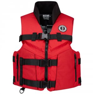 Mustang MV4626-XXL-123 Mustang Accel 100 Fishing Vest Xxl Redblack