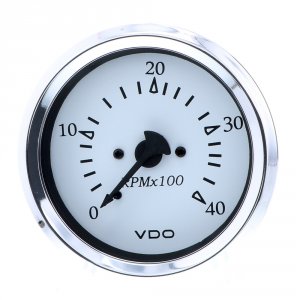 Vdo 333-15272 Cockpit Marine 85mm (3-38) Diesel Tachometer