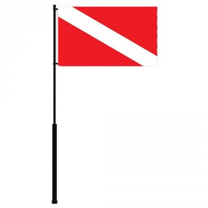 Mate FP72DIVE Flag Pole - 72