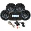 Infinity INFMPK250-4 Mpk250 Package W 4 Chrome Inf622mwb Speakers