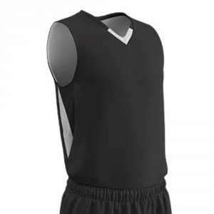 Champro BBJ14ABW3XL 's Pivot Reversible Basketball Jersey Features A Z