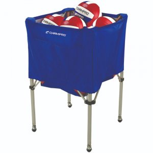 Champro BR10 's Fold Up Rolling Ball Cart Features A Sturdy, Lightweig