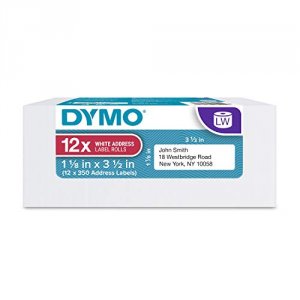 Dymo 2050768 Labelwriter 3-12w Labels - 1 18 Height X 3 12 Width - Rec