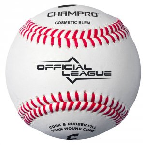 Champro CBB-200D The  Official League Geniune Leather Baseball Feature