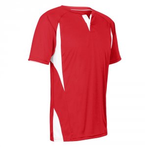 Champro BS63YSCWL The  Wild Card 2-button Jersey Is Constructed Of Z-7