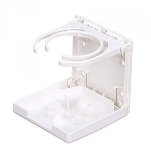 Attwood 2449-7 Attwood Fold-up Drink Holder - Dual Ring - White