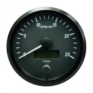 Vdo A2C3832820030 Singleviu 100mm (4) Tachometer - 2500 Rpm