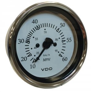 Vdo 260-15270 Cockpit Marine 85mm (3-38) Pitot Speedometer