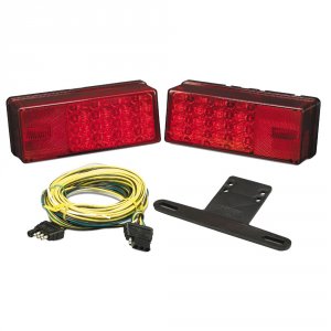 Wesbar 407540 3x8 Led Trailer Light Kit Over 80 Waterproof