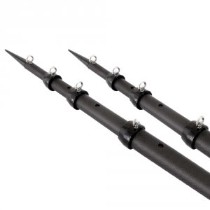 Tigress 88679-3 Xd 3k Carbon Fiber Telescoping Outrigger Poles - 2139;