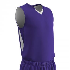 Champro BBJ14APUW2XL 's Pivot Reversible Basketball Jersey Features A 