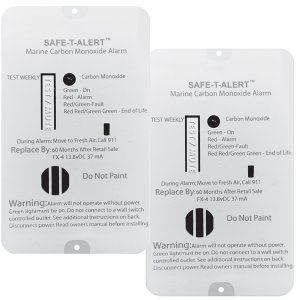 Safe-t-alert FX-4MARINE2-PACK Fx-4 Carbon Monoxide Alarm - 2-pack