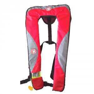 First CW67017 24 Gram Inflatable Pfd - Manual - Redgrey