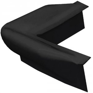 Dock DE73104F Dock Bumper Corner Dock Guard - Black