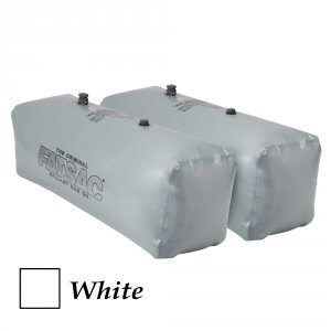 Fatsac W701-WHITE V-drive Sac (pair) -  400 Pounds Each - White