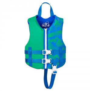 Full 142100-400-001-19 Child Rapid Dry Pfd Green 30-50 Lbs