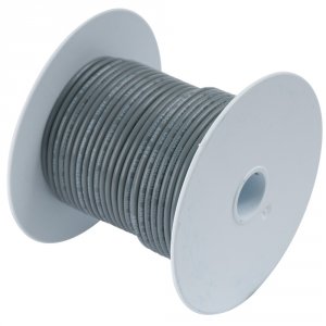 Ancor 104425 Grey 14 Awg Tinned Copper Wire - 250'