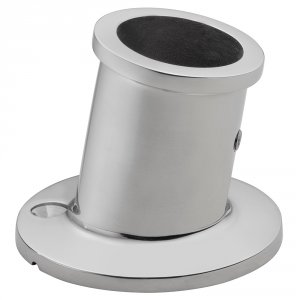 Whitecap 6147 Top-mounted Flag Pole Socket - Stainless Steel - 1