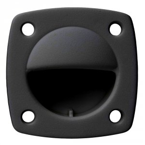 Whitecap 3360BC Nylon Flush Pull - Small - Black