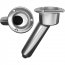 Mate C1030D Stainless Steel 30deg; Rod Amp; Cup Holder - Drain - Round