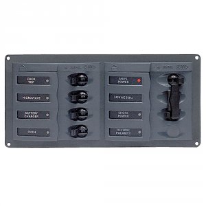 Bep 900-AC1-110V Bep Ac Circuit Breaker Panel Wo Meters, 4 Way Panel 2