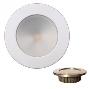 Lunasea LLB-46WW-0A-WH Lunasea Zero Emission Recessed Light - Warm Whi