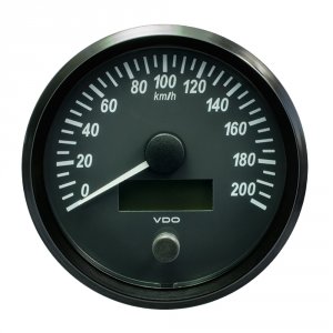 Vdo A2C3832850030 Singleviu 100mm (4) Speedometer - 140 Mph