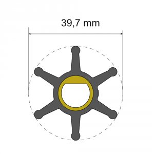 Albin 06-01-004 Lt;pgt;lt;stronggt;premium Impeller Kit - 39.7 X 12 X 