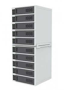 Luxor LLTSW10-G 10-bay Charging Locker For Mobile Devices