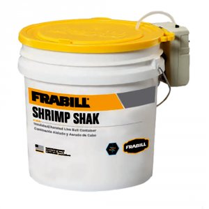 Frabill 14261 Shrimp Shak Bait Holder - 4.25 Gallons Waerator