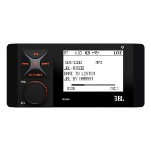 Jbl JBLR3500 Wake Stereo Head Unit - Amfmwbbt