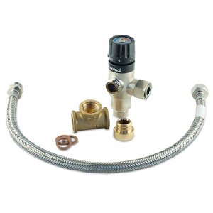 Albin 08-66-010 Albin Pump Premium Water  Heater Mixer Kit Npt