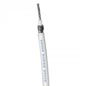 Ancor 151550 White Rg 8x Tinned Coaxial Cable - 500'