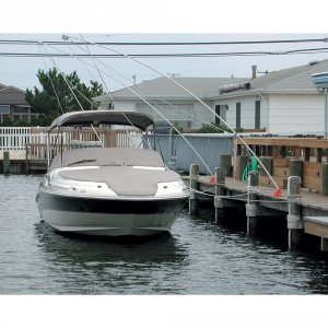 Monarch MMW-IIIE Nor'easter 2 Piece Mooring Whips Fboats Up To 36'