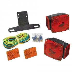 Wesbar 2823285 Under 80 Taillight Kit W Sidemarkers