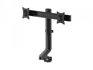 Monoprice 34303 Workstream By  Dual Monitor Low Profile Flat-clamp Mou