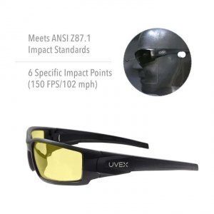 Howard R02217 Hypershock Uvextreme Plus Anti-fog Coating - Amber Lens