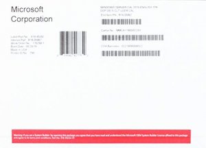 Lenovo R18-05867 Microsoft R18-05867 Windows Server Std 2019 User 5cal